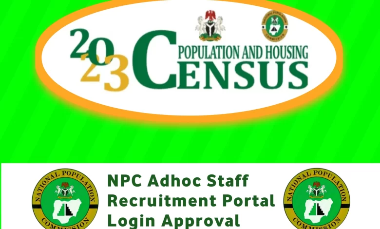 NPC Adhoc Staff Recruitment Portal Login