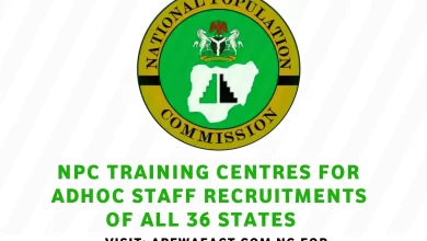 NPC training centres