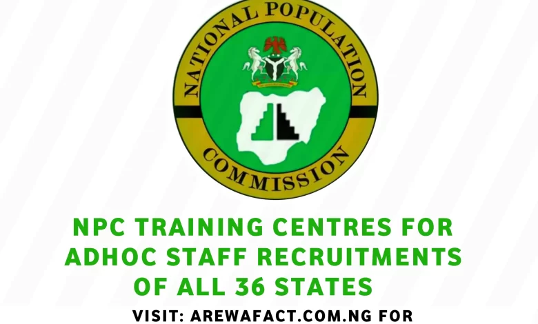 NPC training centres