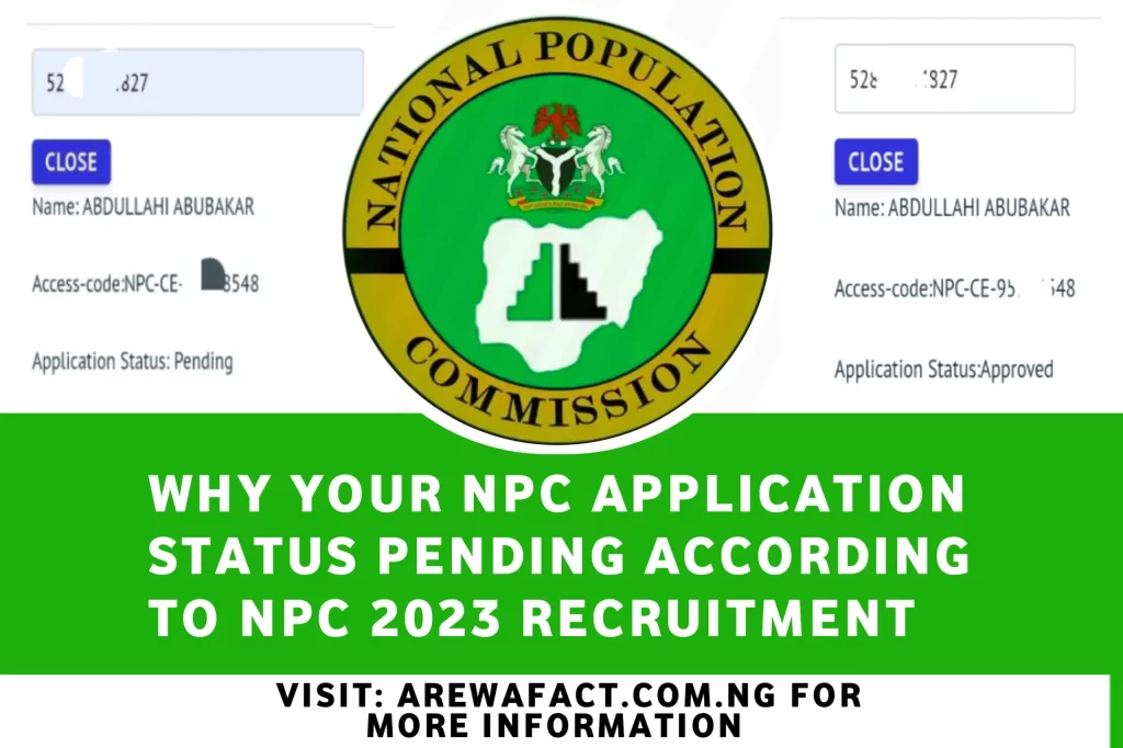 Npc Application Status Pending 2023