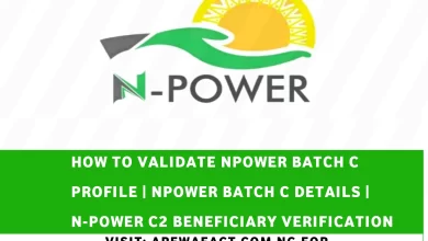 How To Validate Your Npower Batch C Details