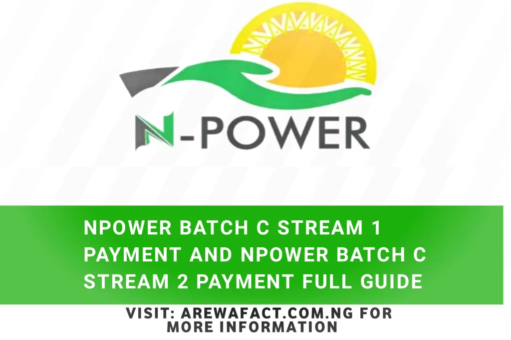 Npower Batch c Stream 1 Payment
