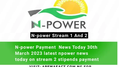 N-power Payment  News Today