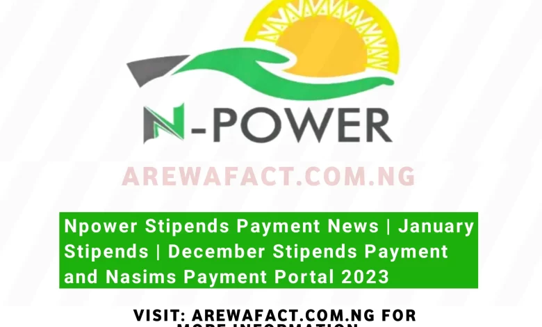 Npower Stipends Payment News