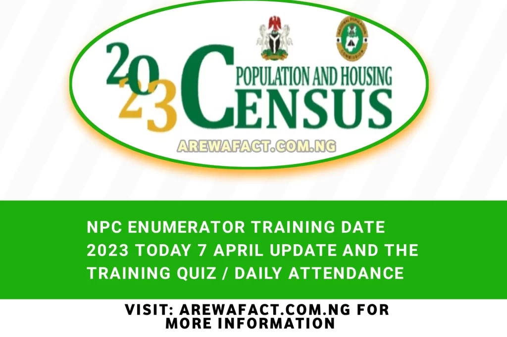 npc enumerator training date 2023