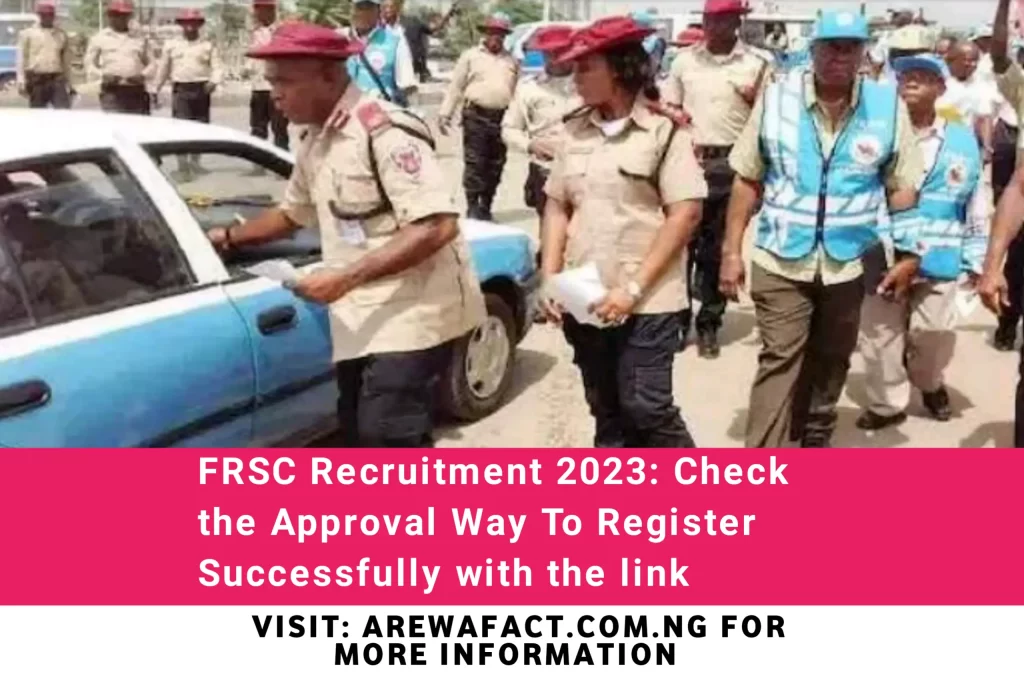 FRSC Recruitment 2023
