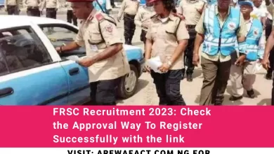 FRSC Recruitment 2023
