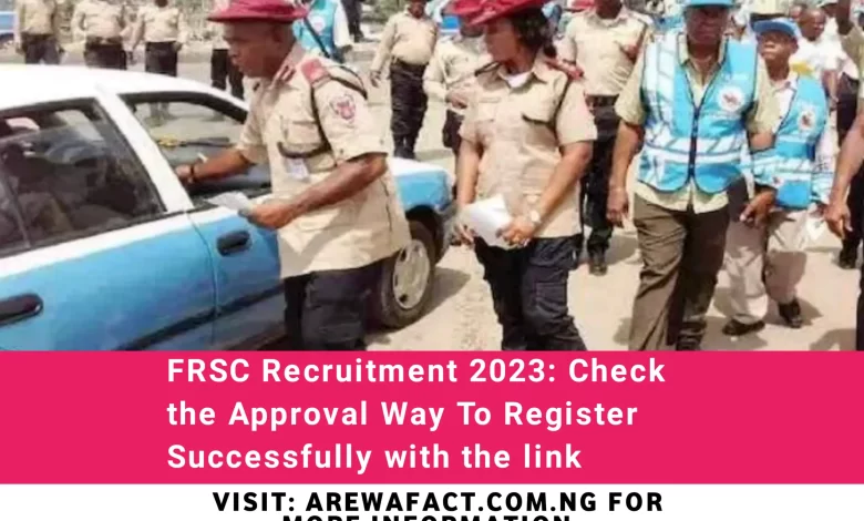 FRSC Recruitment 2023