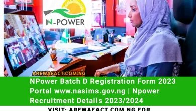 NPower Batch D Registration Form
