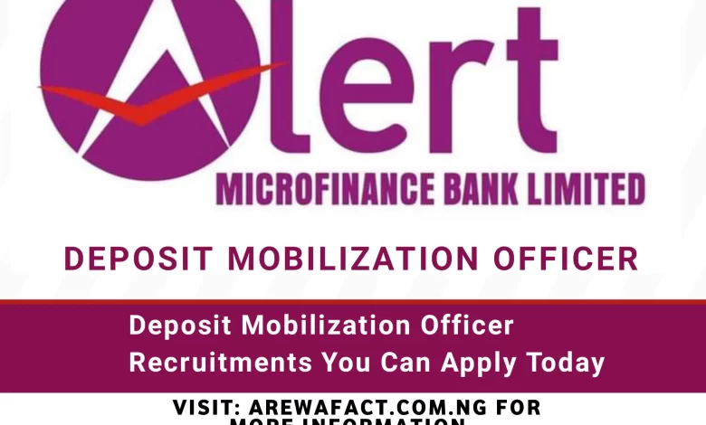 Deposit Mobilization Officer