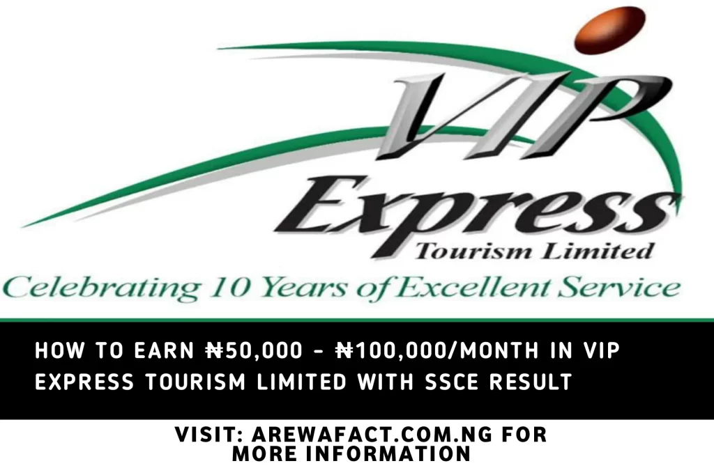 vip express tourism limited vacancy
