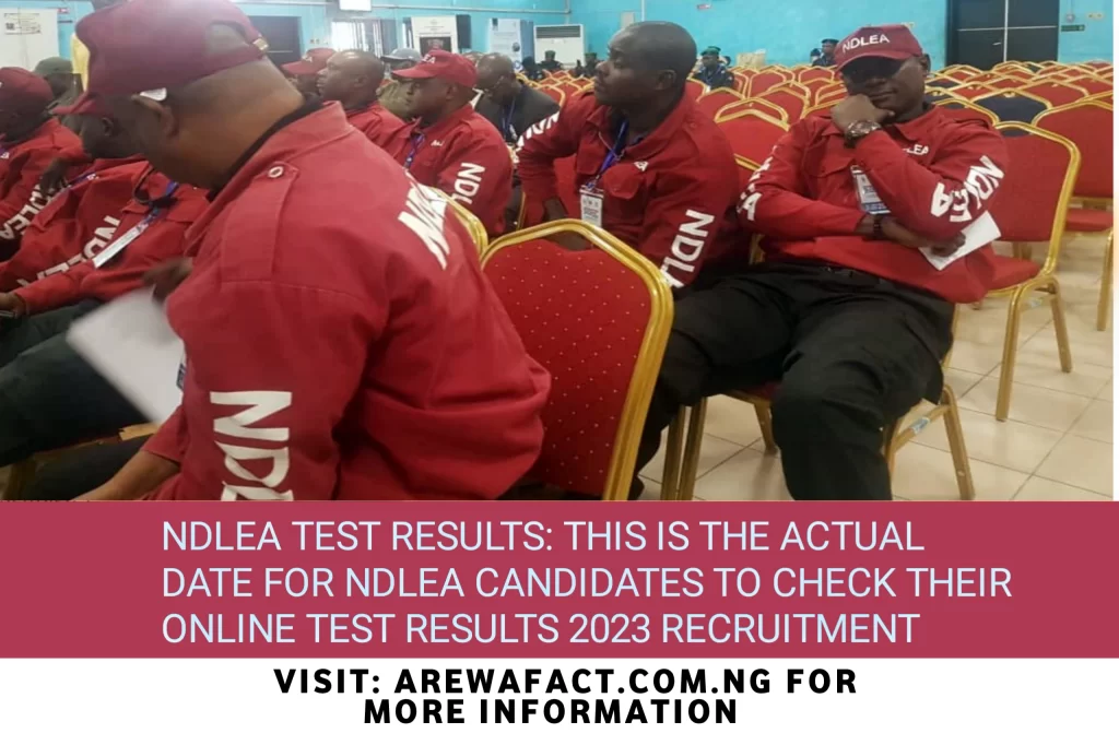NDLEA test results