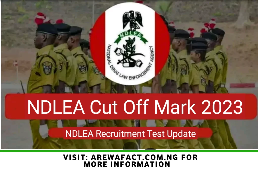 NDLEA Cut Off Mark 2023