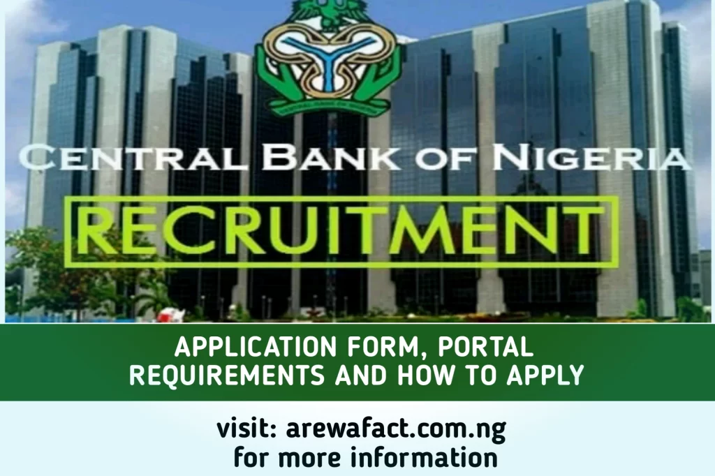 Central Bank Of Nigeria Recruitment 2023