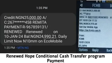 Renewed Hope Conditional Cash Transfer