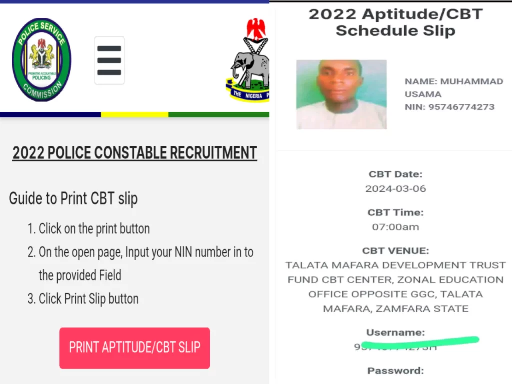 Nigeria Police Aptitude Test Date