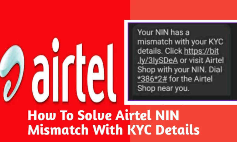 Airtel NIN Mismatch